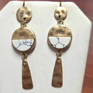 Goldtone Dangle Earrings